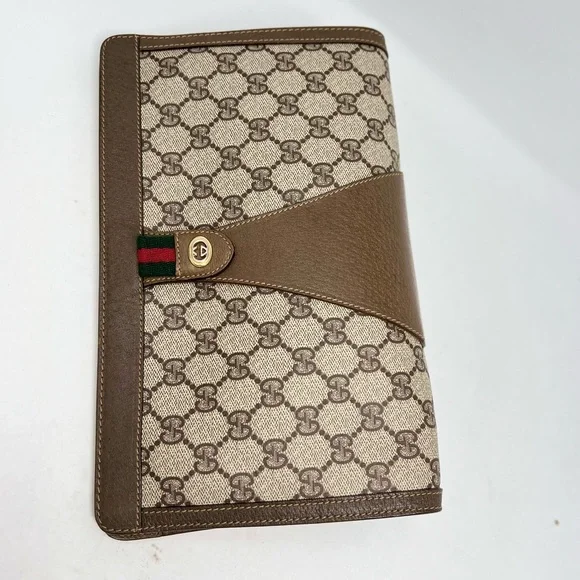 Brown Patterned Shoulder Bag - Picture 4 of 16